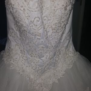 White corset DRESS / Bridal dress